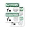 Signmission Safety Culture Sign, 12 in Width, Plastic, Rectangle, Bilingual OS-2PACK-SF-P-1218-L-10825 - alternate 1